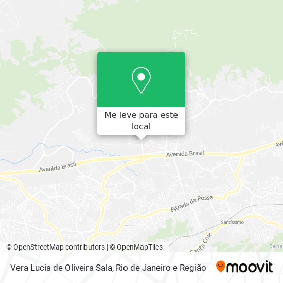 Vera Lucia de Oliveira Sala mapa
