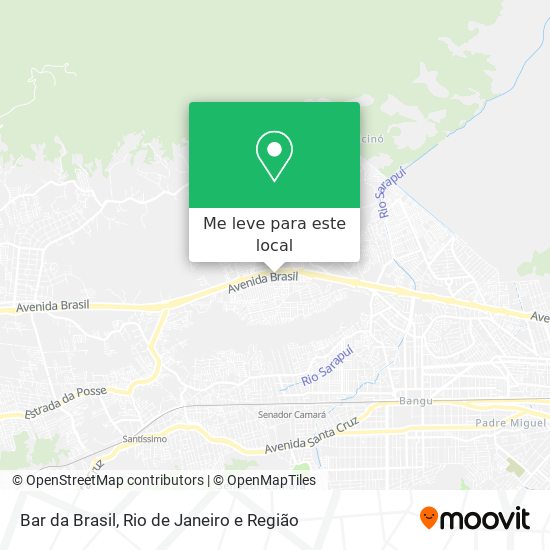 Bar da Brasil mapa