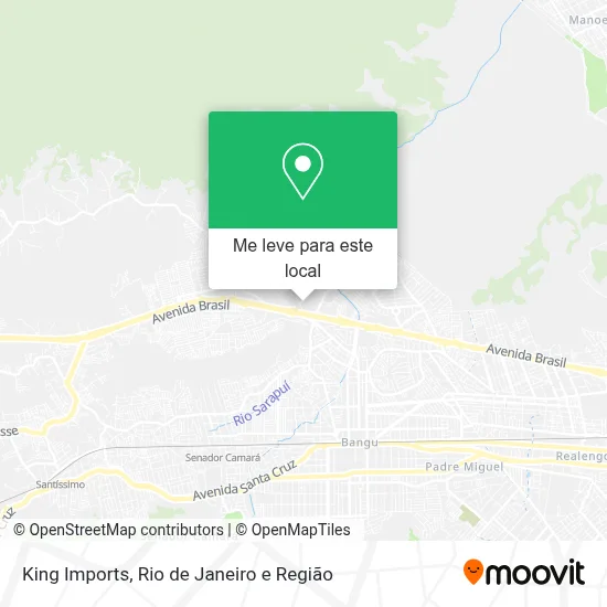 King Imports mapa