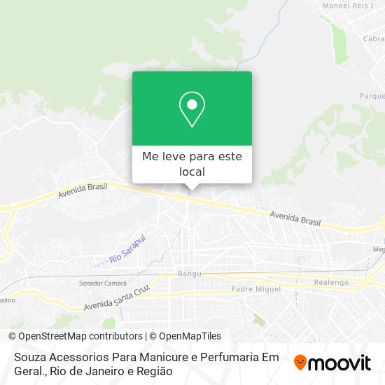 Souza Acessorios Para Manicure e Perfumaria Em Geral. mapa