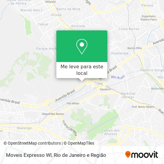 Moveis Expresso Wl mapa