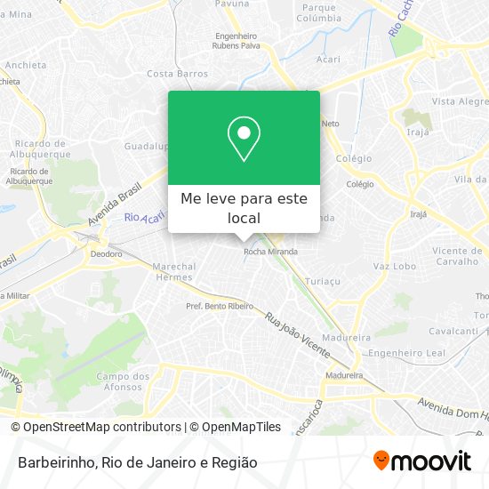 Barbeirinho mapa