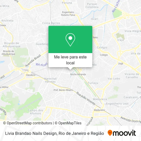 Livia Brandao Nails Design mapa
