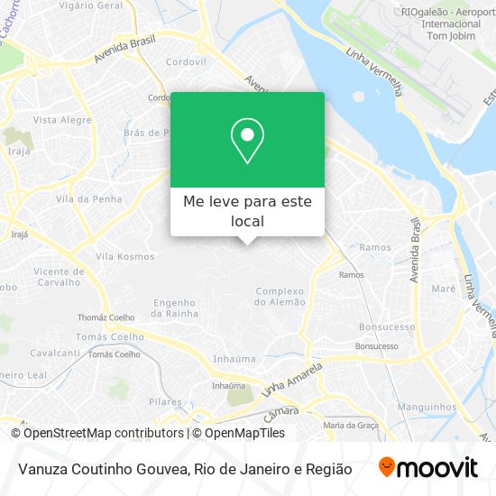 Vanuza Coutinho Gouvea mapa