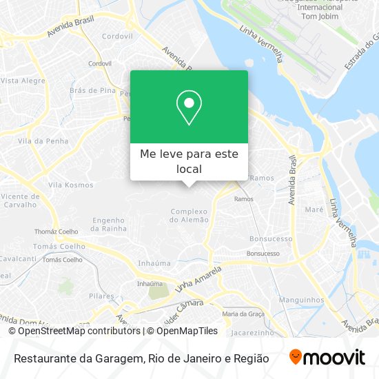 Restaurante da Garagem mapa