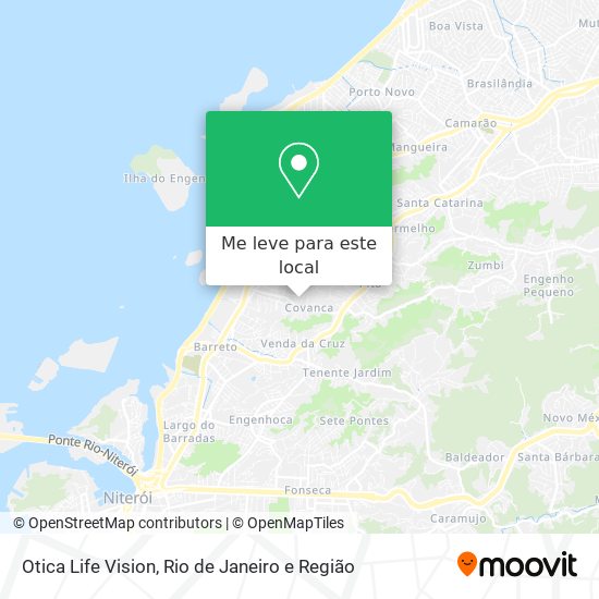 Otica Life Vision mapa