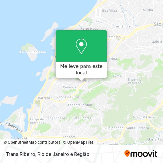 Trans Ribeiro mapa