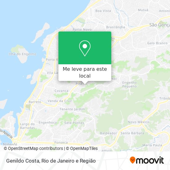 Genildo Costa mapa