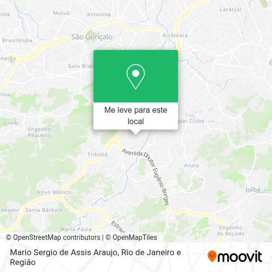 Mario Sergio de Assis Araujo mapa