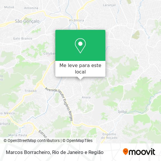 Marcos Borracheiro mapa