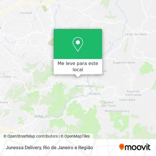 Junessa Delivery mapa