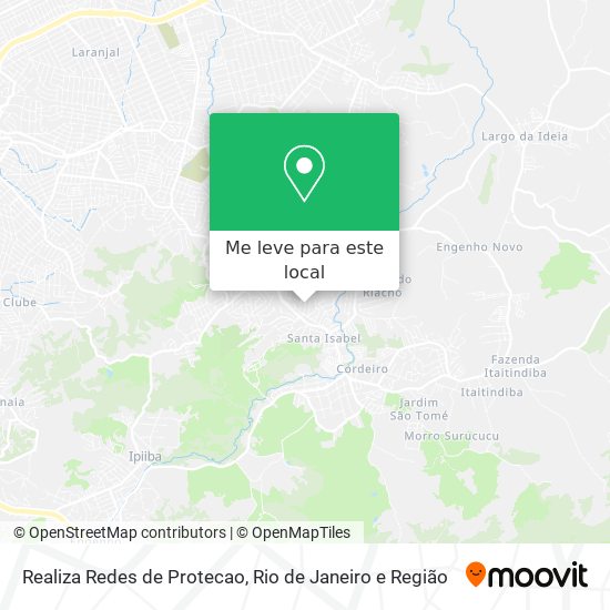 Realiza Redes de Protecao mapa