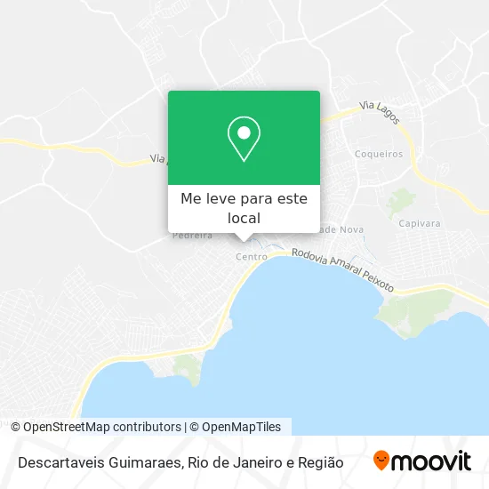Descartaveis Guimaraes mapa