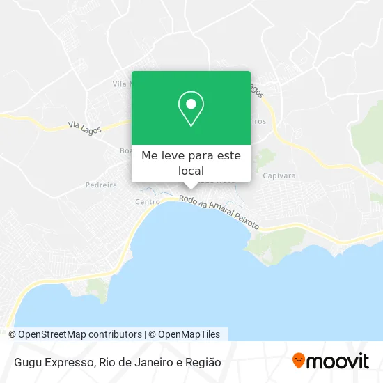 Gugu Expresso mapa
