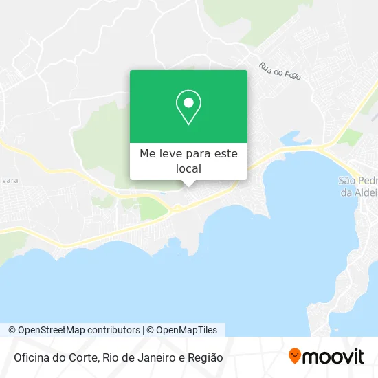 Oficina do Corte mapa
