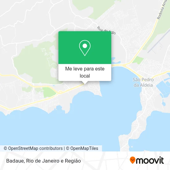 Badaue mapa