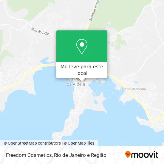 Freedom Cosmetics mapa