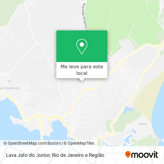 Lava Jato do Junior mapa