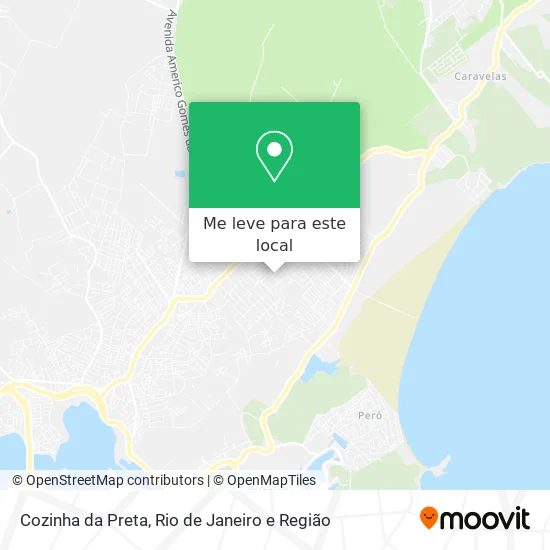 Cozinha da Preta mapa