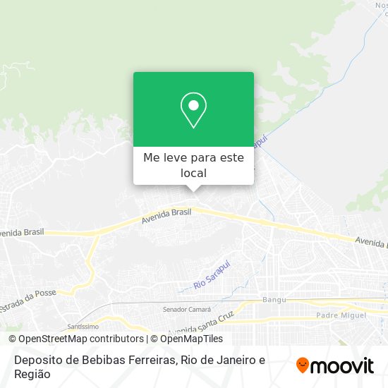 Deposito de Bebibas Ferreiras mapa