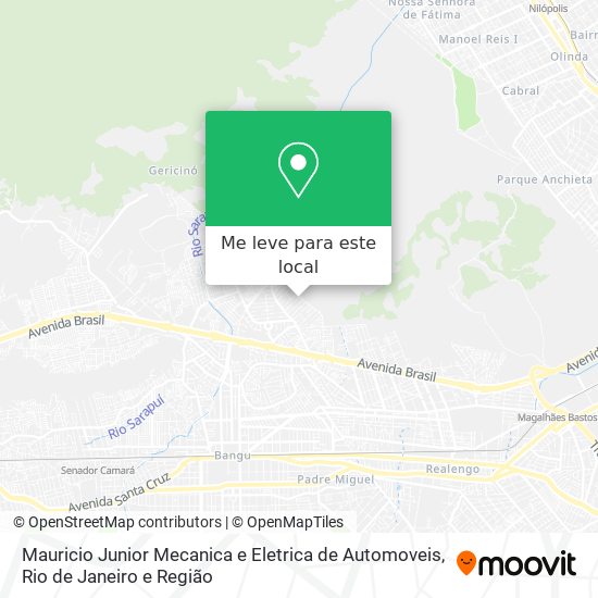 Mauricio Junior Mecanica e Eletrica de Automoveis mapa