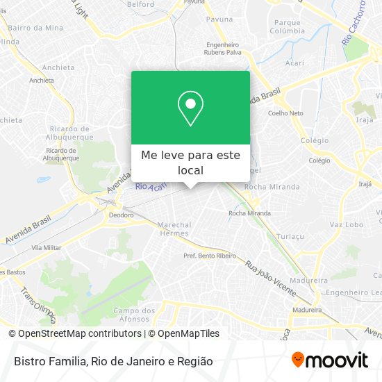 Bistro Familia mapa