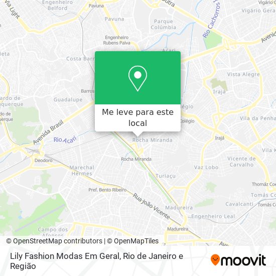 Lily Fashion Modas Em Geral mapa