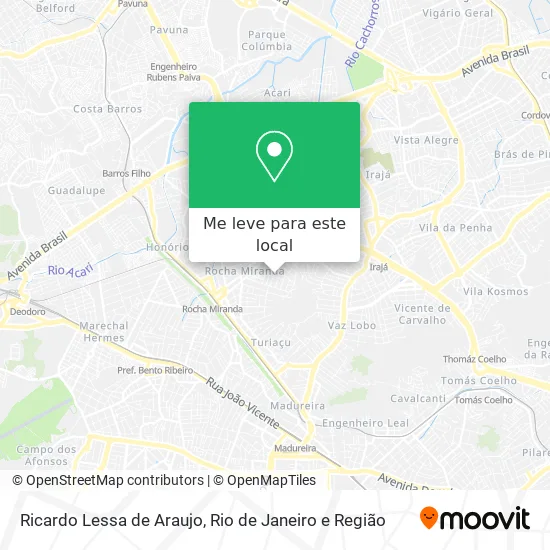 Ricardo Lessa de Araujo mapa