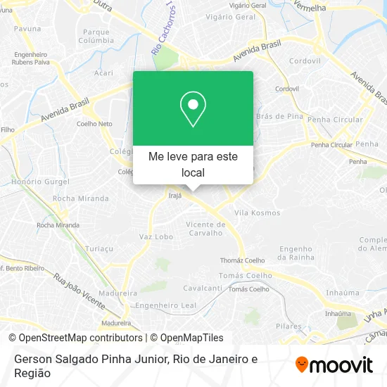 Gerson Salgado Pinha Junior mapa