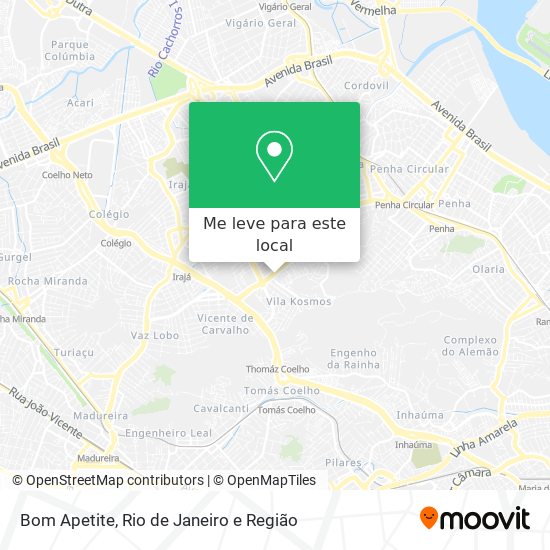 Bom Apetite mapa