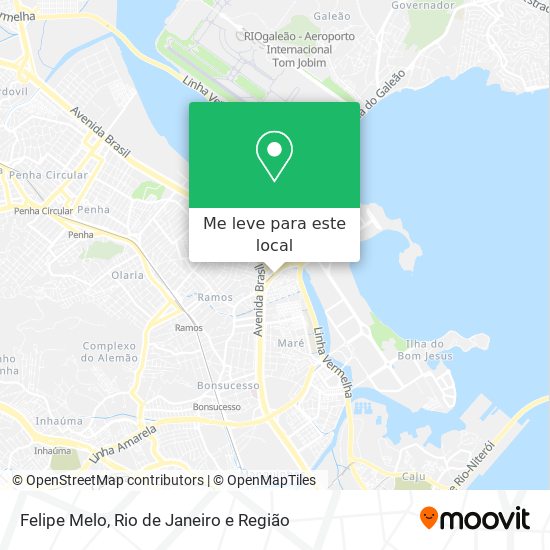 Felipe Melo mapa