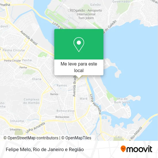 Felipe Melo mapa