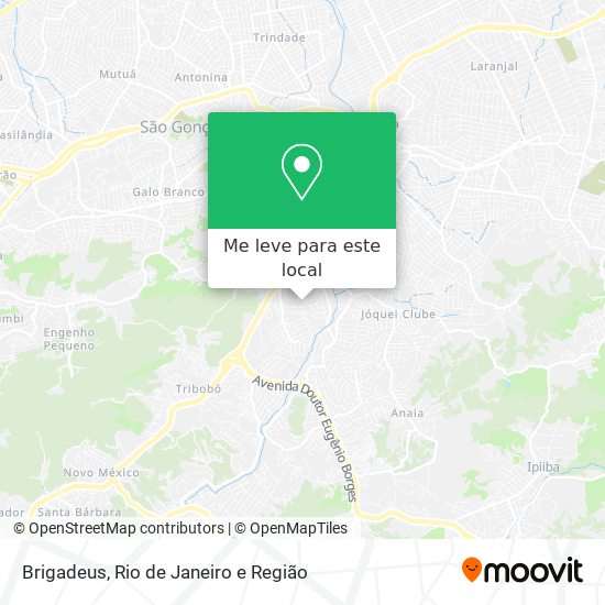 Brigadeus mapa