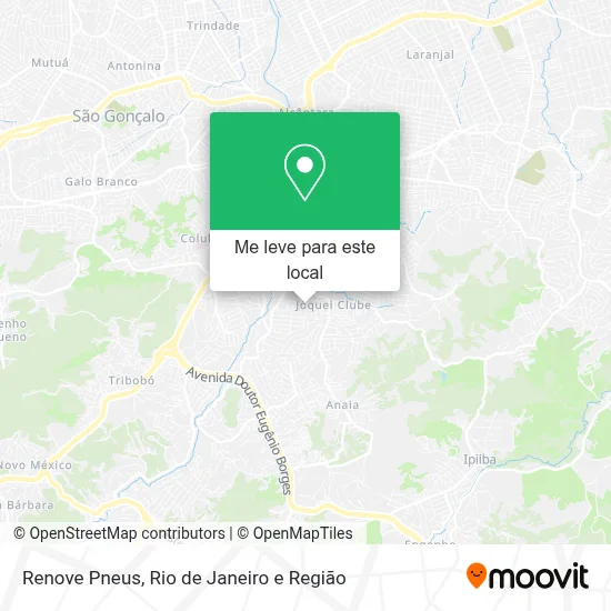 Renove Pneus mapa