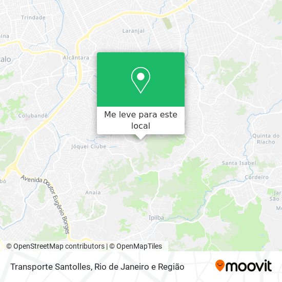 Transporte Santolles mapa