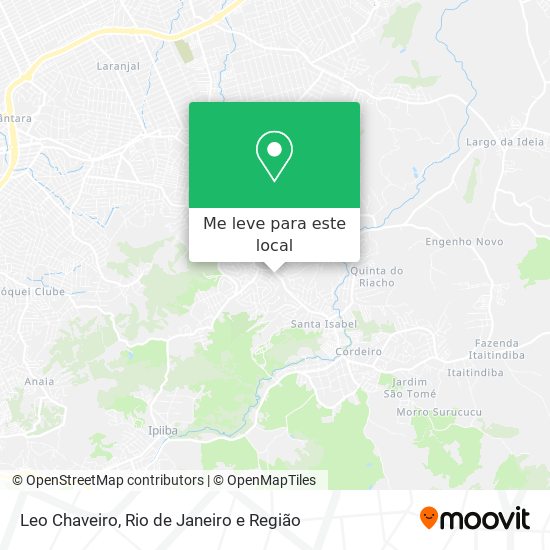 Leo Chaveiro mapa