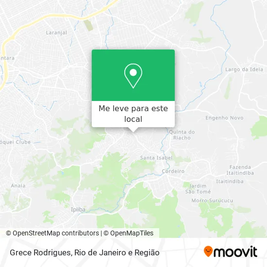 Grece Rodrigues mapa