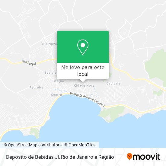 Deposito de Bebidas Jl mapa