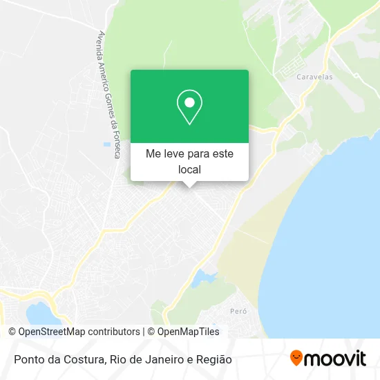 Ponto da Costura mapa