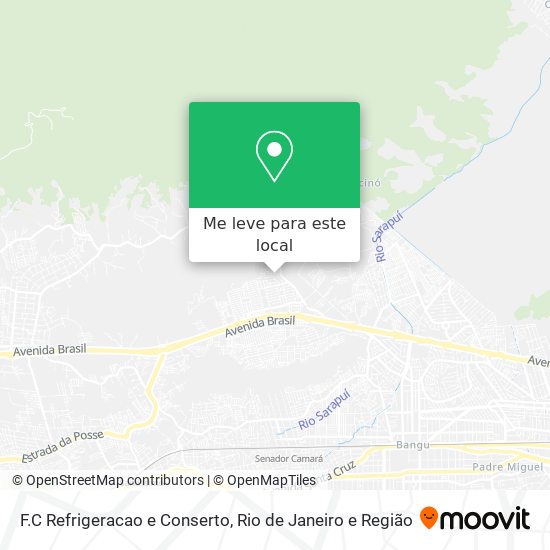 F.C Refrigeracao e Conserto mapa