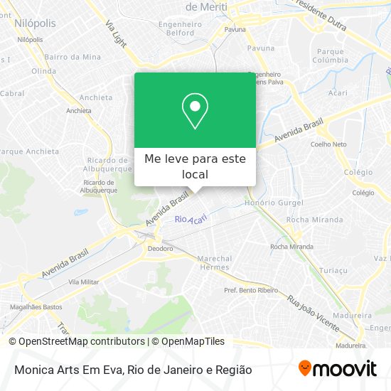 Monica Arts Em Eva mapa