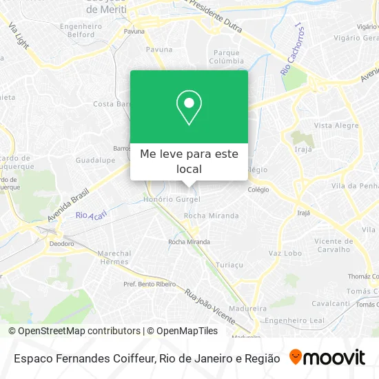 Espaco Fernandes Coiffeur mapa