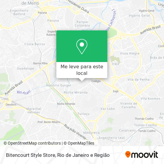 Bitencourt Style Store mapa