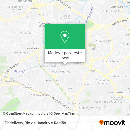Phdelivery mapa
