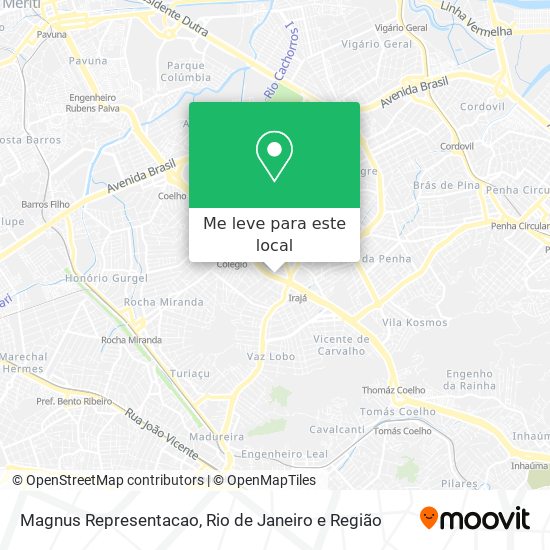 Magnus Representacao mapa