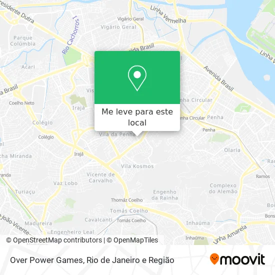 Over Power Games mapa