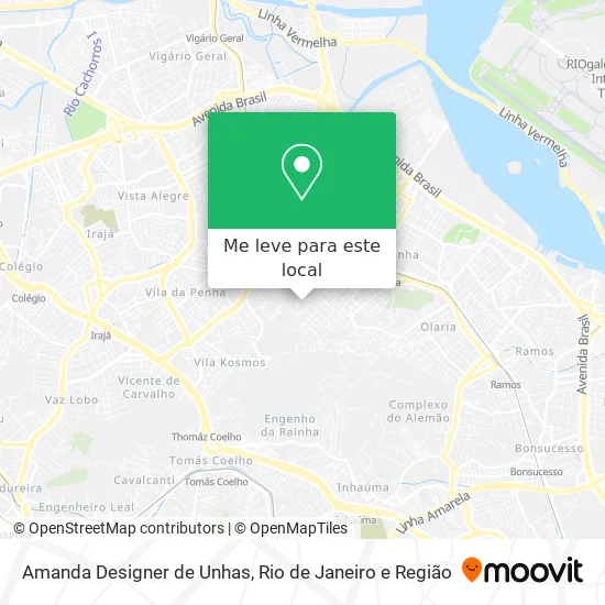 Amanda Designer de Unhas mapa