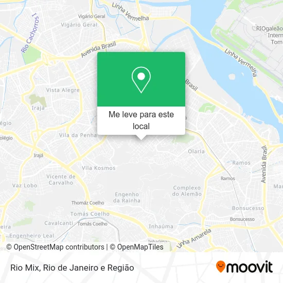 Rio Mix mapa