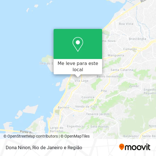 Dona Ninon mapa