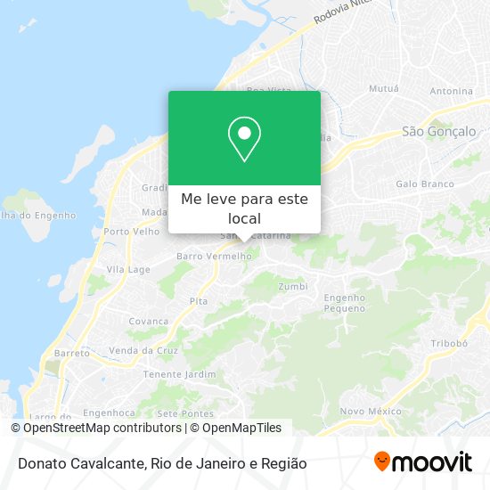 Donato Cavalcante mapa